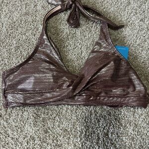 NWT  Halter Bikini Top by cupshe